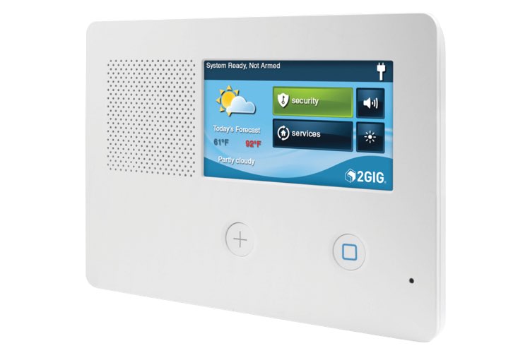 2GIG GC2e security & home control panel